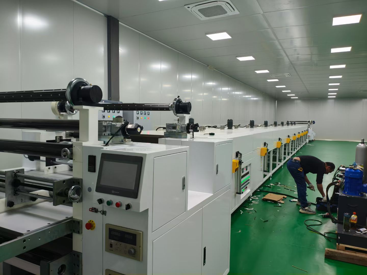 硅凝胶涂布压延机  气凝胶压延涂布机 导热绝缘垫片压延涂布机